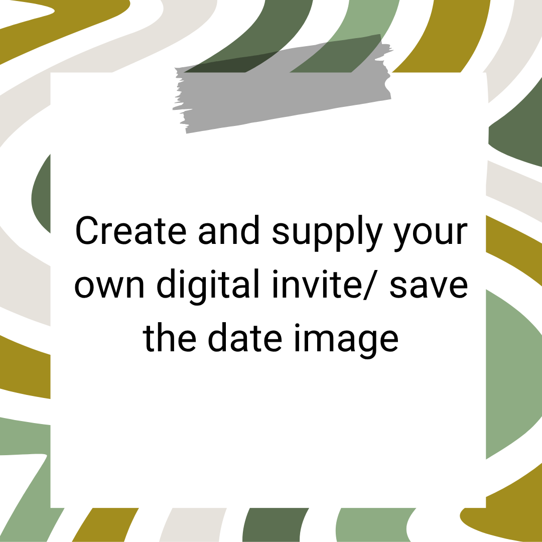 Create or supply your own