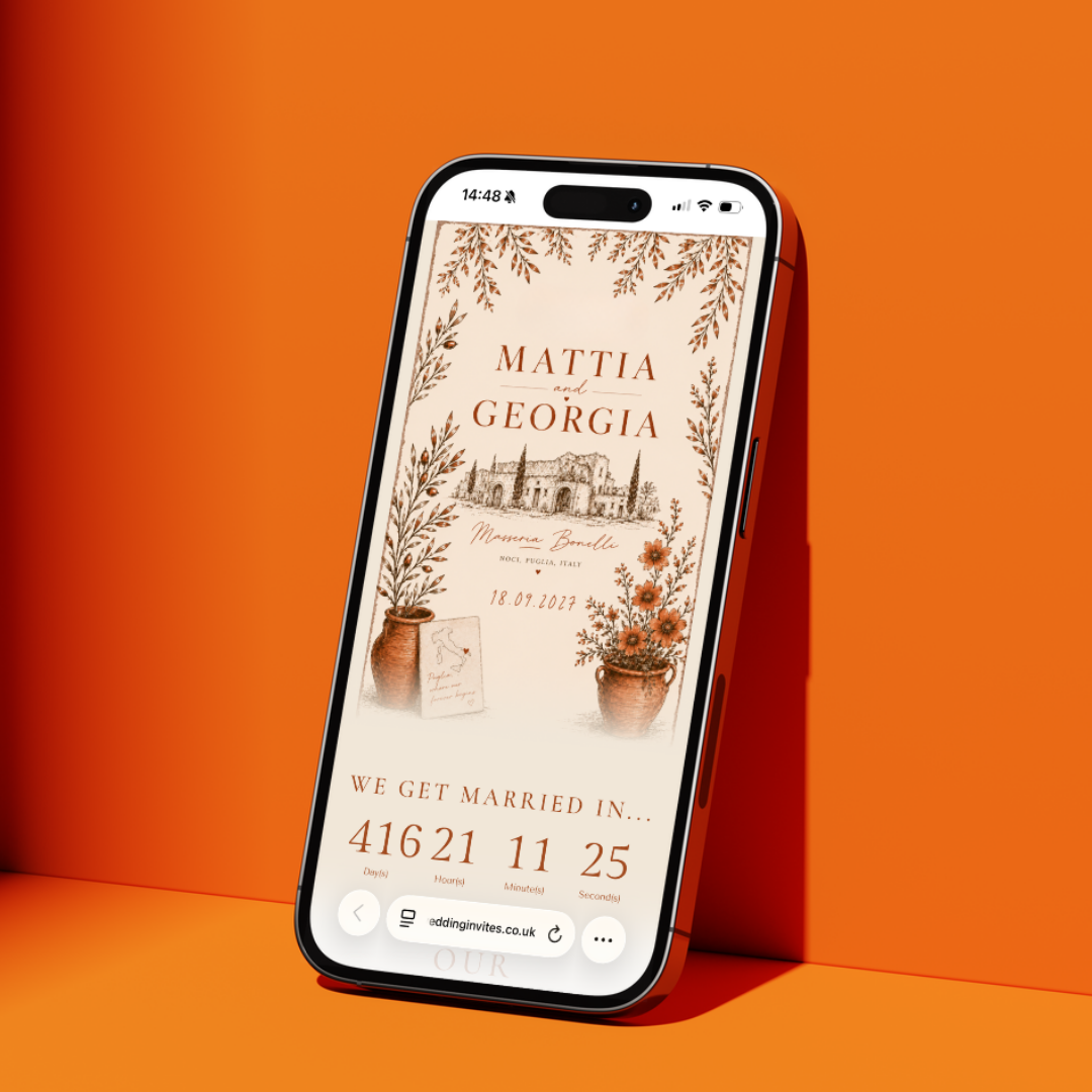All Day Wedding Website