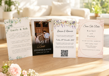 Matching Printed Wedding Invitations